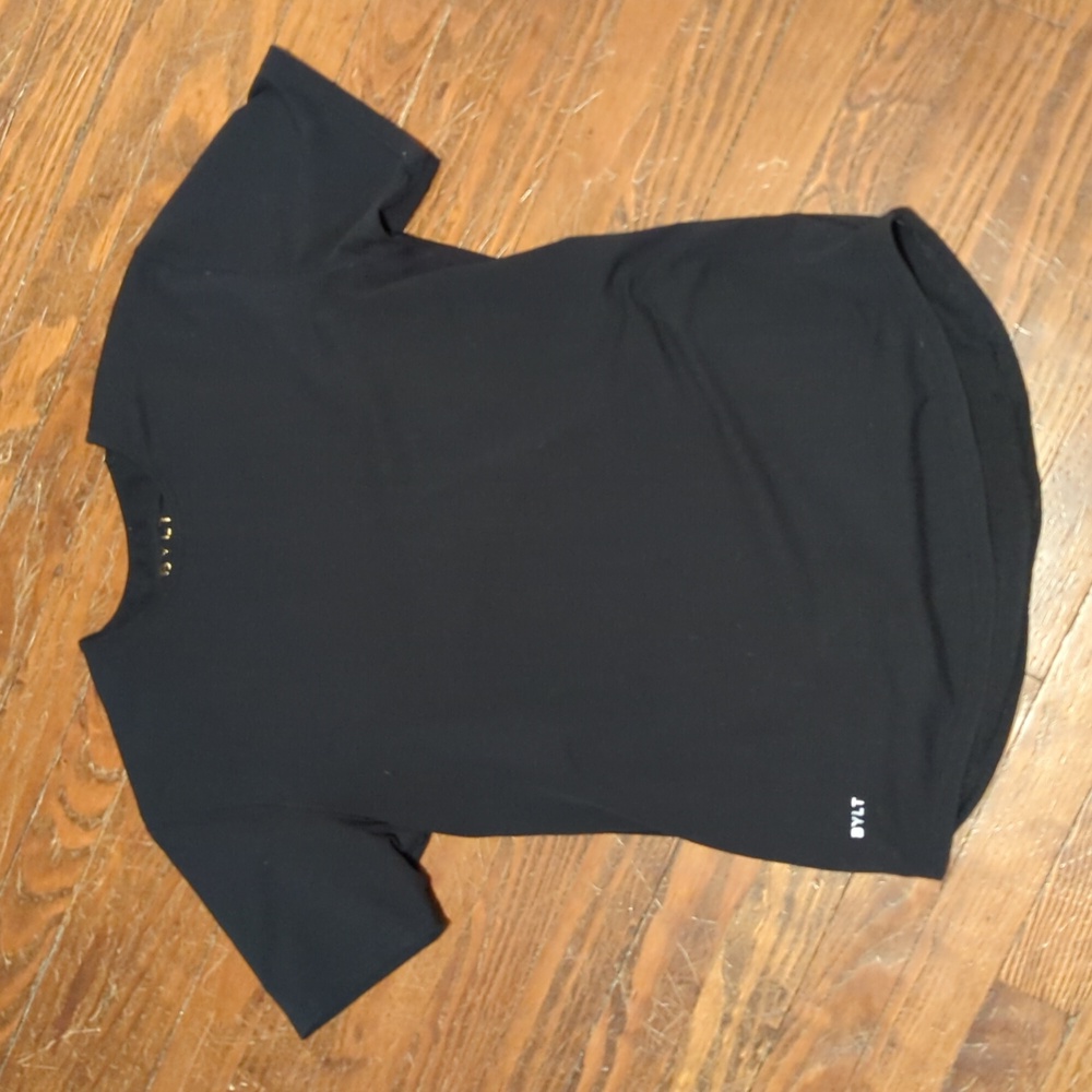Bylt lux drop cut medium shirt black